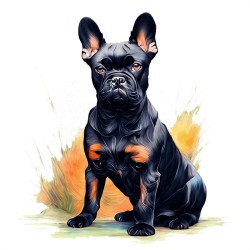 CHIEN007 Transfert DTF