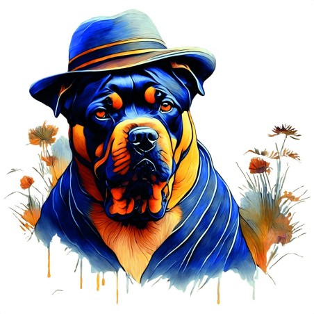 CHIEN008 Transfert DTF