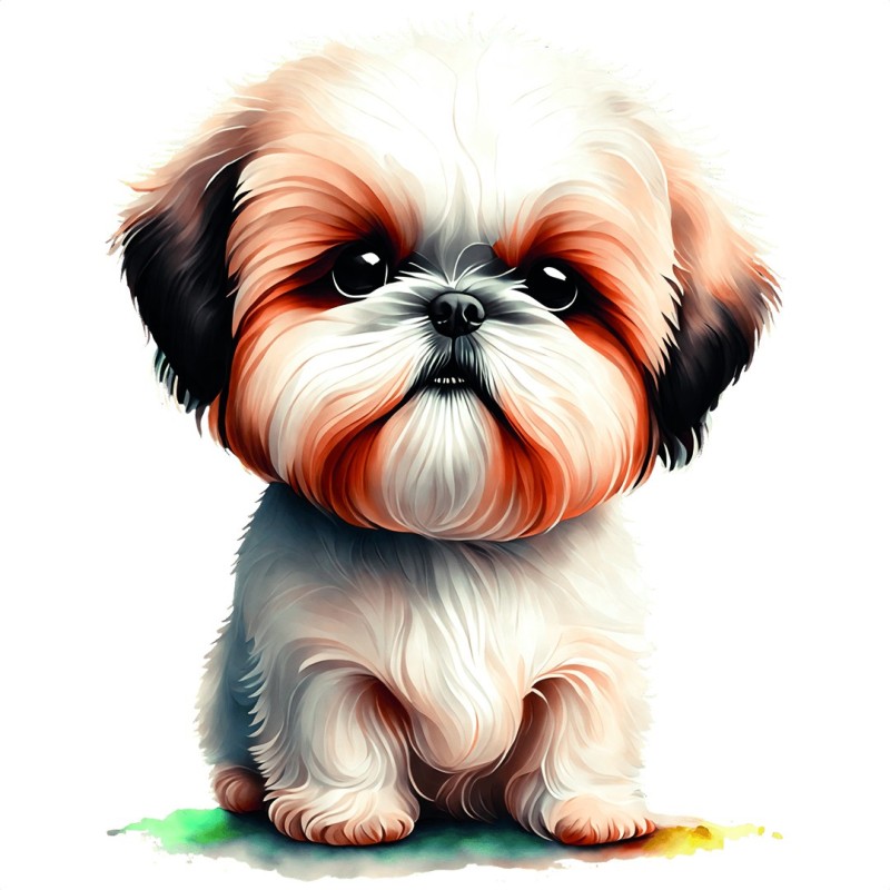 CHIEN009 Transfert DTF