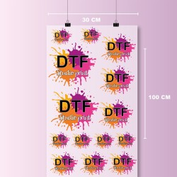 Transfert DTF au mètre – Impression Textile Personnalisée en Rouleau
