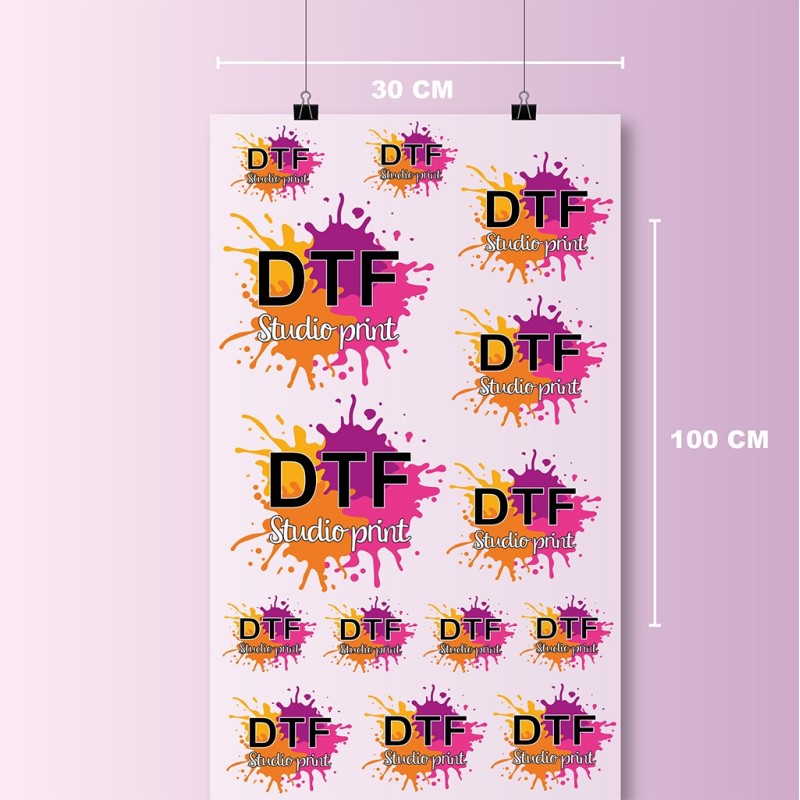 Transfert DTF au mètre – Impression Textile Personnalisée en Rouleau