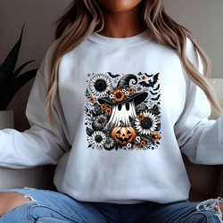 Transfert DTF Halloween | Fantôme, Citrouille & Design Unique