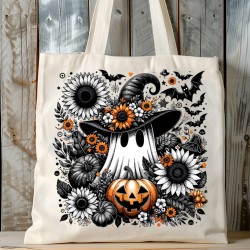 Transfert DTF Halloween | Fantôme, Citrouille & Design Unique