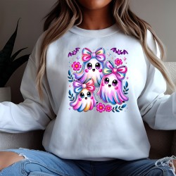 Transfert DTF Halloween Kawaii | Fantôme mignon