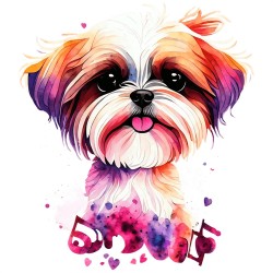 CHIEN001 Transfert DTF